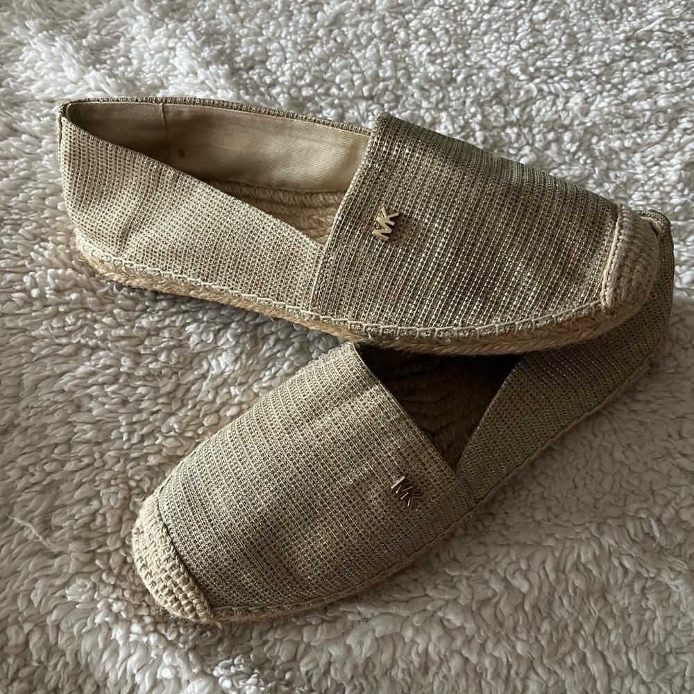 Michael Kors Women's Gold Espadrilles